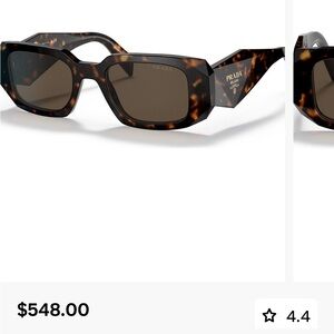 Prada Dark Brown Sunglasses